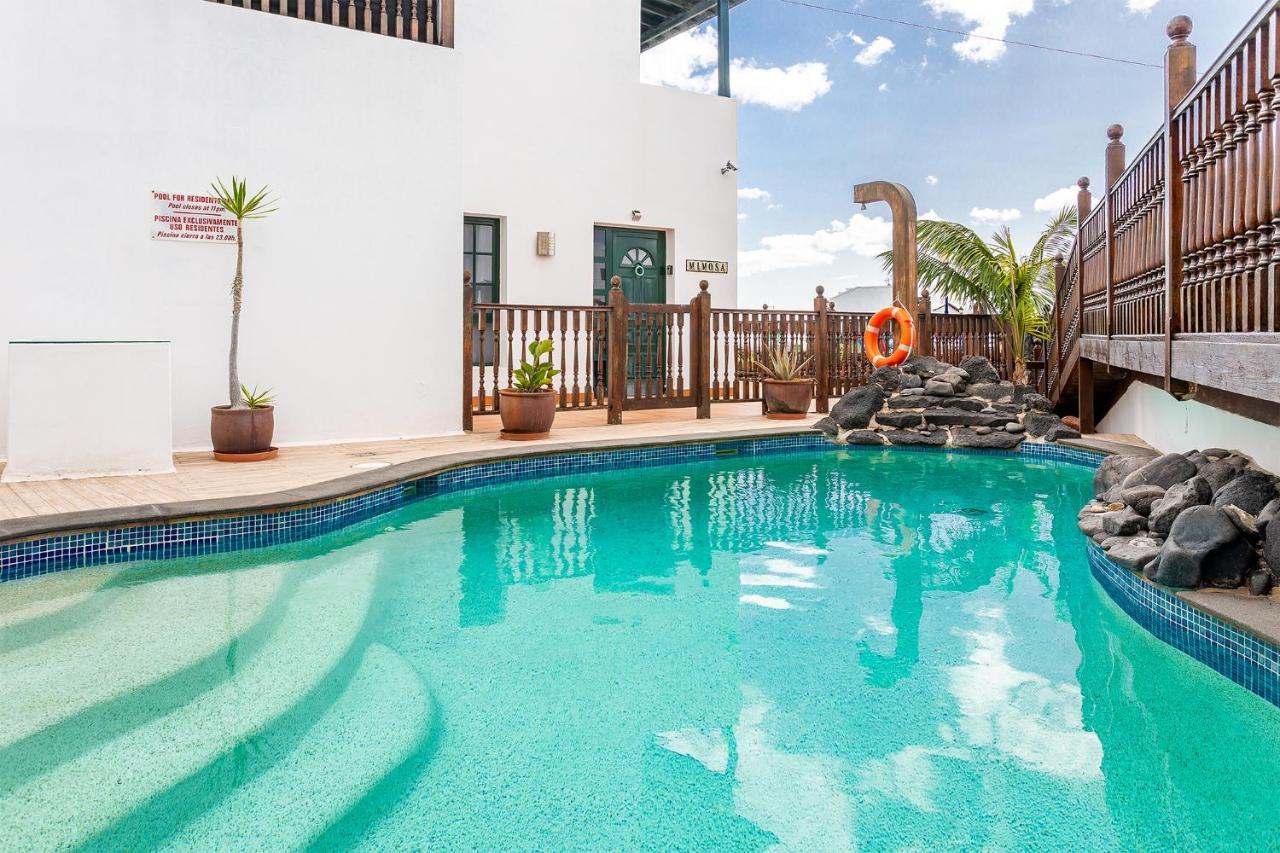 Casa Lili - Shared Pool - Close To Seafront Promenade - Sea Views From Upper Terrace Punta Mujeres Esterno foto